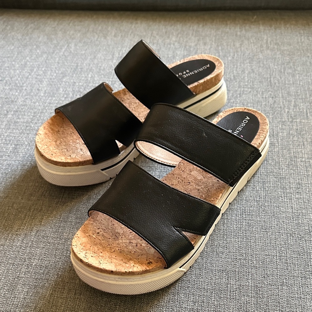 Black Slide Sandals women’s US 7